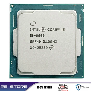 Naudojamas procesorius intel Core i5-9600 i5 9600 3.1 GHz, 6-Core 6-Sriegis Procesorius 9M 65W Desktop CPU Socket LGA 1151