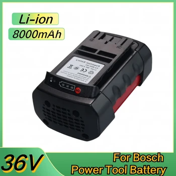 36V 8000mAh Li-ion Pakeitimo Bevieliuose Elektros Įrankiuose, Baterija Bosch 8.0 A BAT810 BAT840 2607336173 D70771