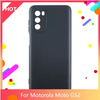 Moto G52 Atveju Matinis Minkšto Silikono TPU Galinio Dangtelio Motorola Moto G82 5G Motorola Moto G71S Telefono dėklas Slim shockproo
