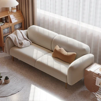 Balta Sofa Debesis Pūkinės Miegamasis, Modernus Italiano Tingus Vintage Retro Dizaineris Modernus Kampas Sofos Prabanga Mueble Namų Baldai