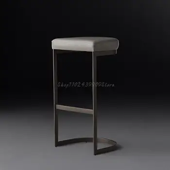Pramoninio Dizaino Kėdė Medienos Minimalistinė Prabanga Aukso Virtuvės, Baro Kėdės Šiaurės Kėdė Pramonės Cadeiras De Espera Baldai