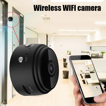 1080P Wifi Stebėjimo Kamerą Namų Naktinio Matymo Mini Belaidės Kameros CCTV Vaizdo Apsaugos Kamera, Wifi IP Stebėti