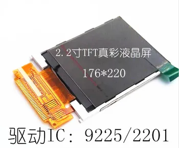 2.2 colių QCIF 176*220 TFT spalvotas ekranas OTM2201A/HX8340-B01/ILI9225C 34pin 8/16 bitų LCD ekranas